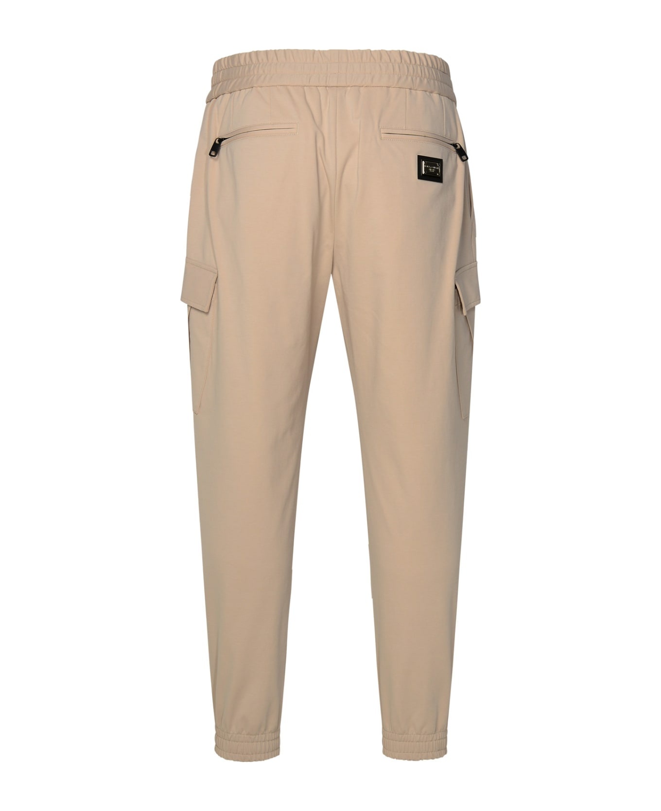 Cotton Blend Trousers - 3