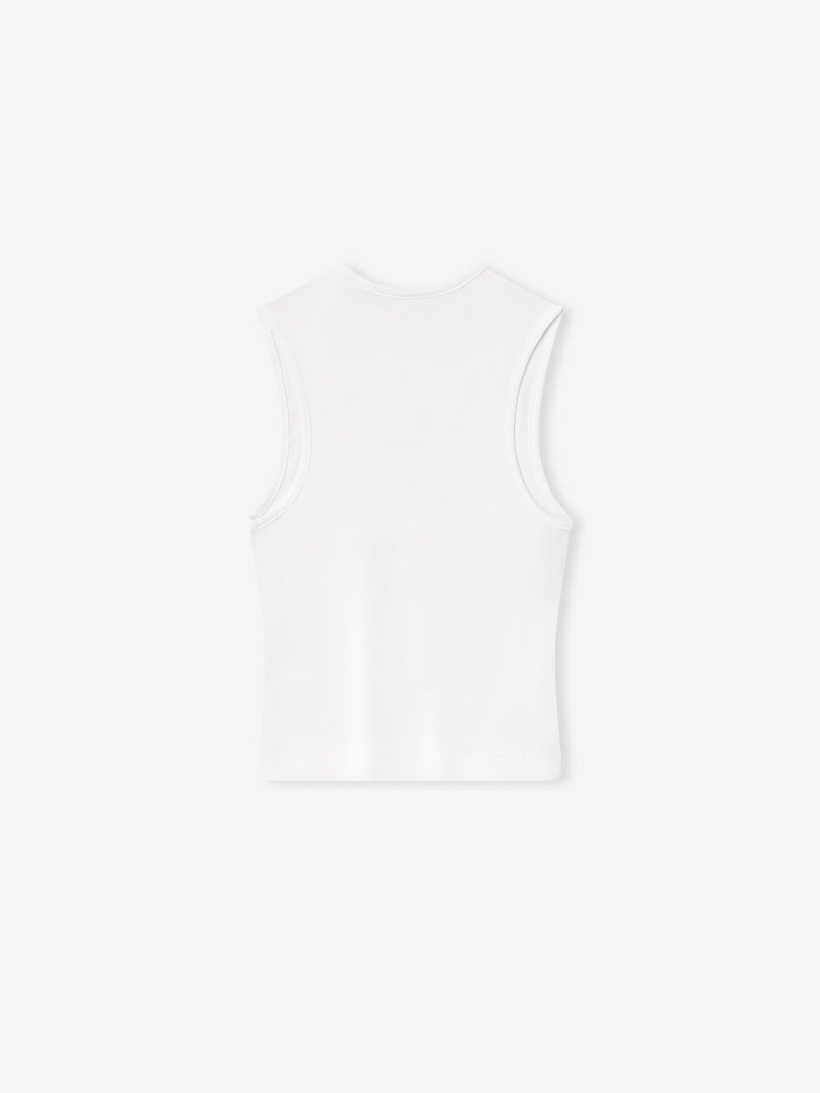 Womens Rib Tank - 4