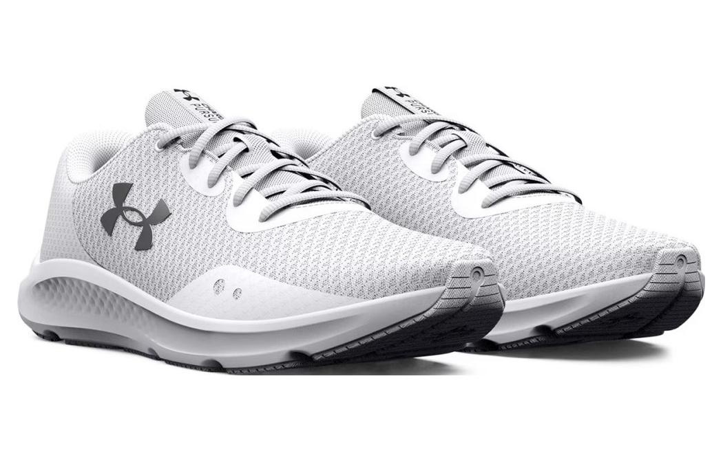 Under Armour Charged Pursuit 3 Running Shoes 'Grey White' 3024878-101 - 4