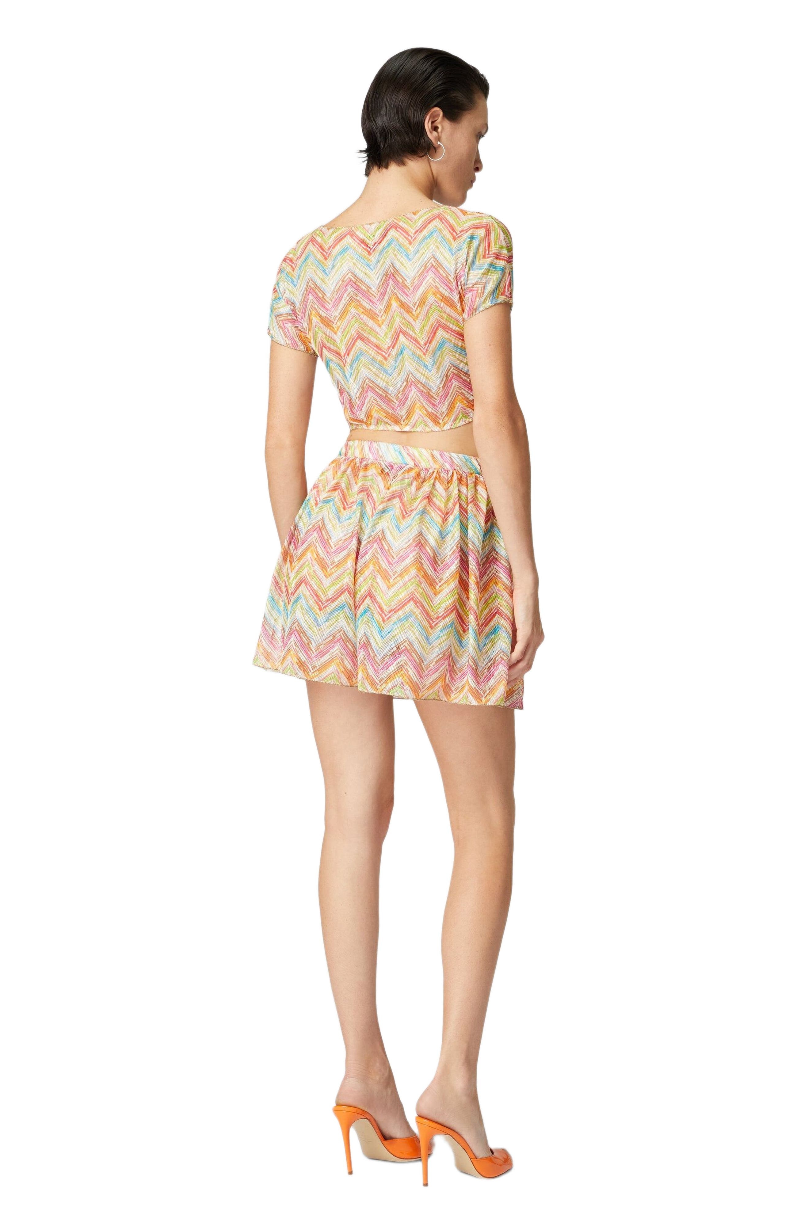 Missoni Printed Tulle Cover-up Shorts in Multicoloured at Nordstrom - 3