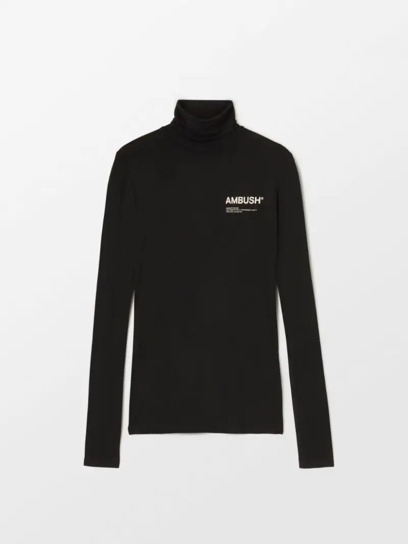 Workshop roll neck T-shirt - 1
