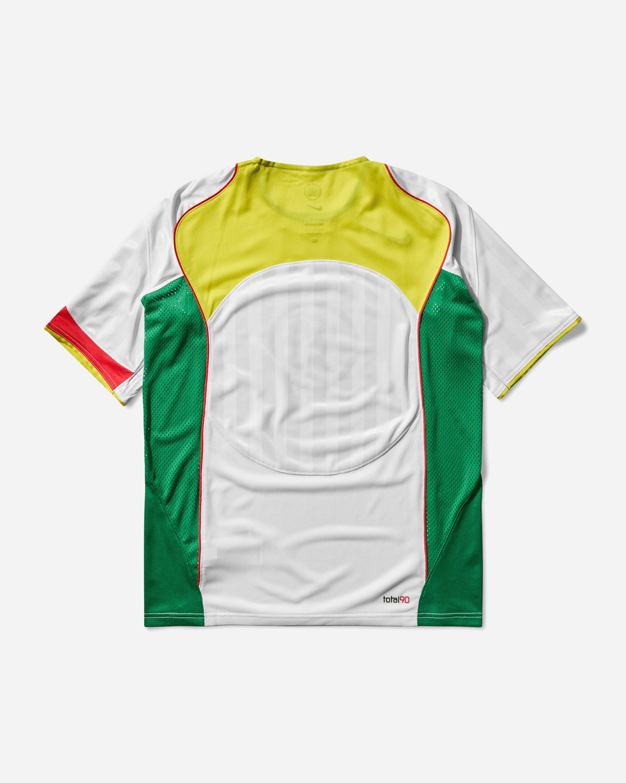 Men's Total 90 Dri-FIT Soccer Jersey White / Opti Yellow - 2