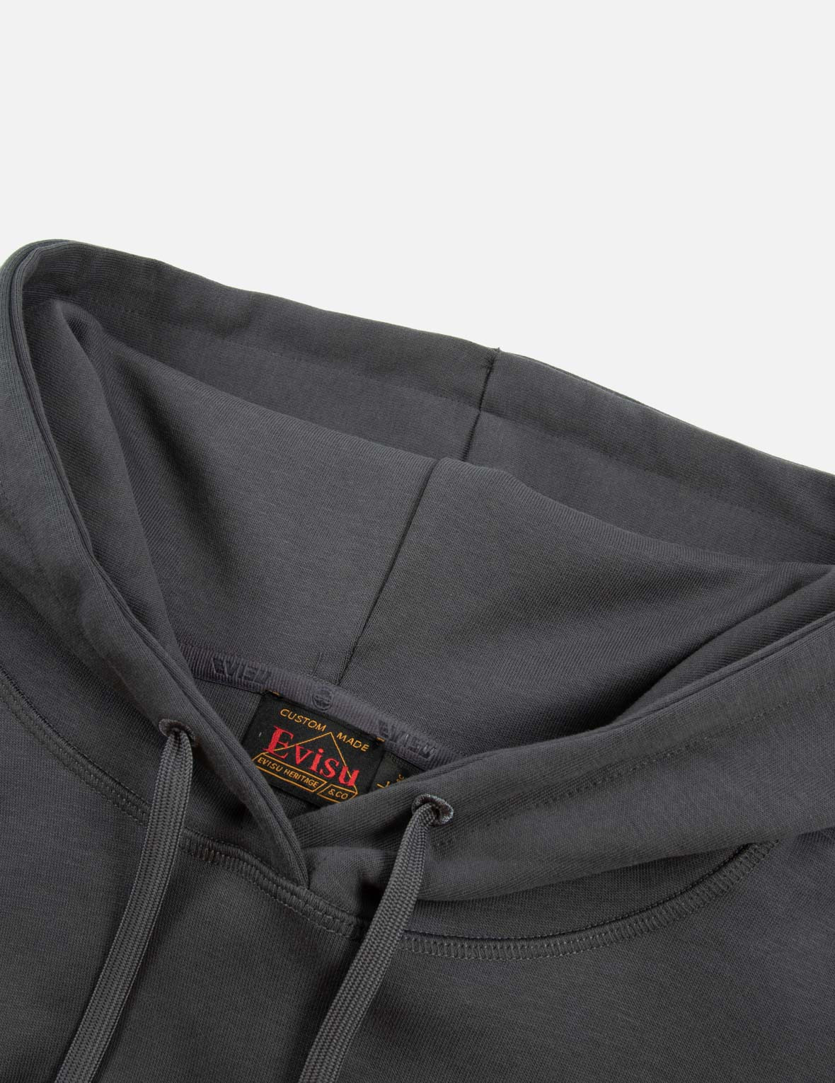 SEAGULL PRINT AND LOGO EMBROIDERY LOOSE FIT HOODIE - 12
