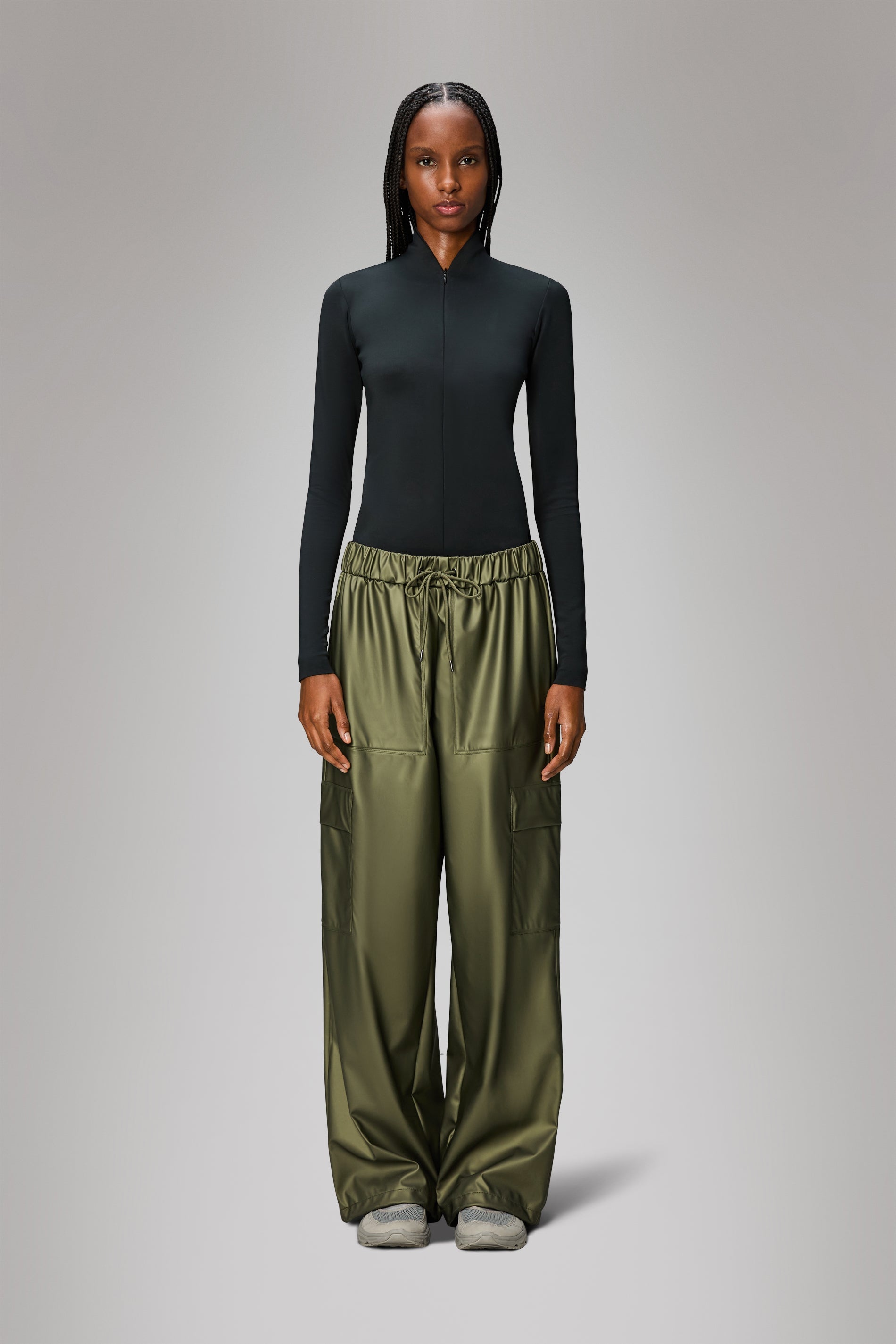 Cargo Rain Pants Wide - 2