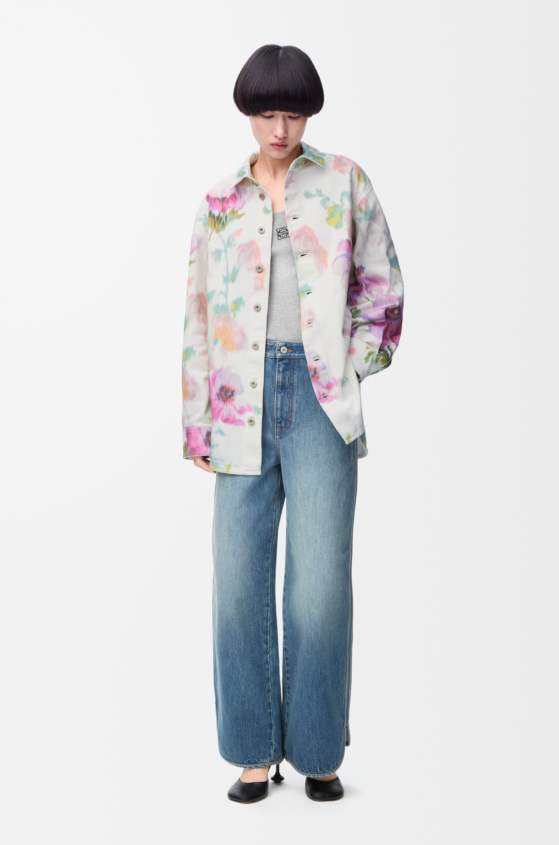 Overshirt in denim - 2