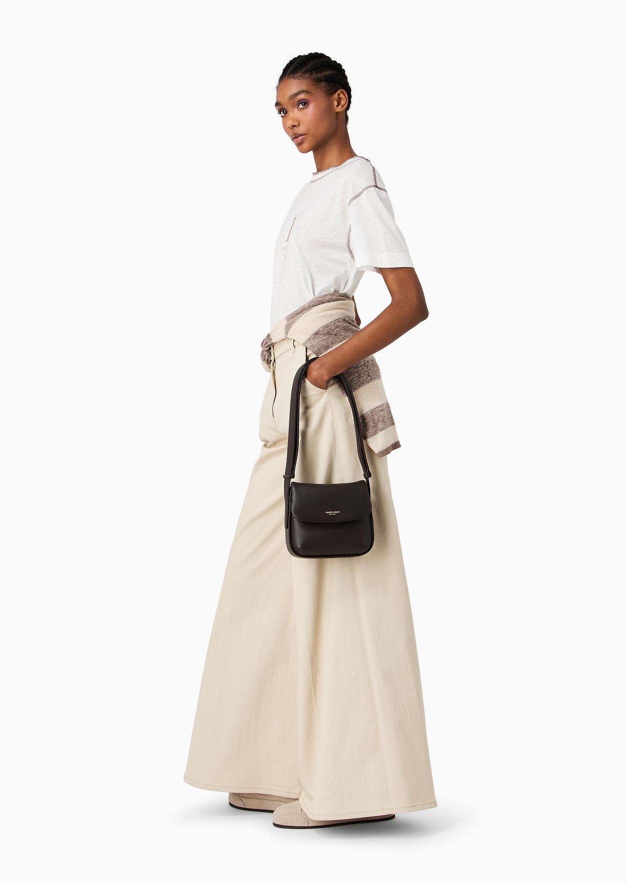 Padded nappa-leather la Prima bag - 6