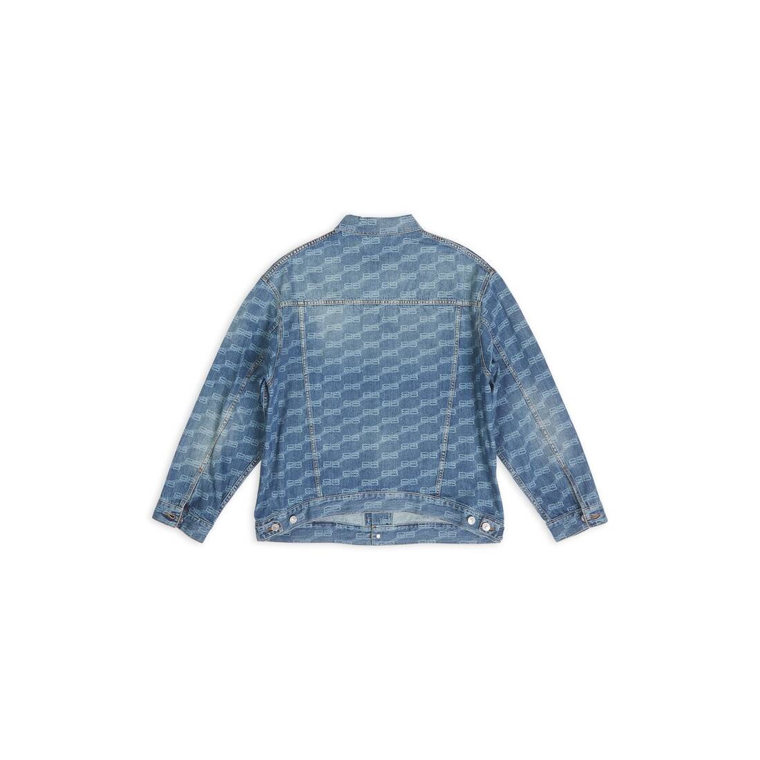 bb monogram large fit jacket - 5