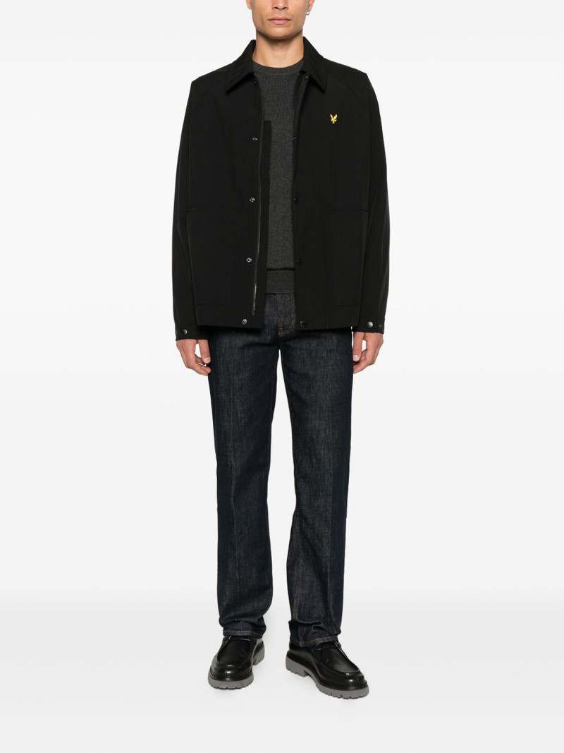 EMPORIO ARMANI contrast-stitching trousers outlook