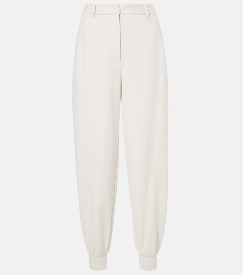 Cotton jersey sweatpants - 1