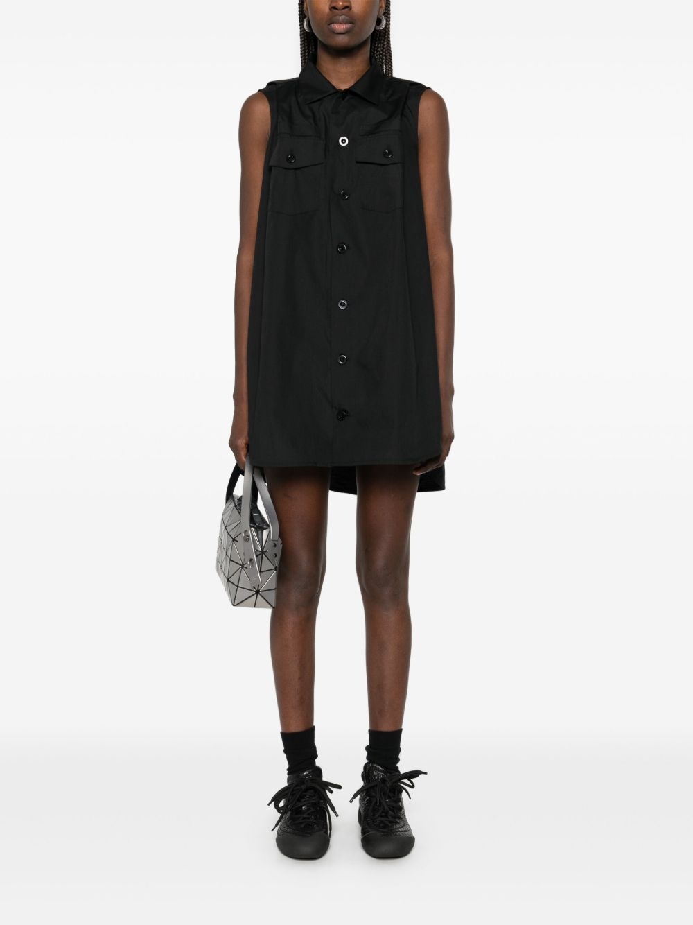 sleeveless mini dress - 2