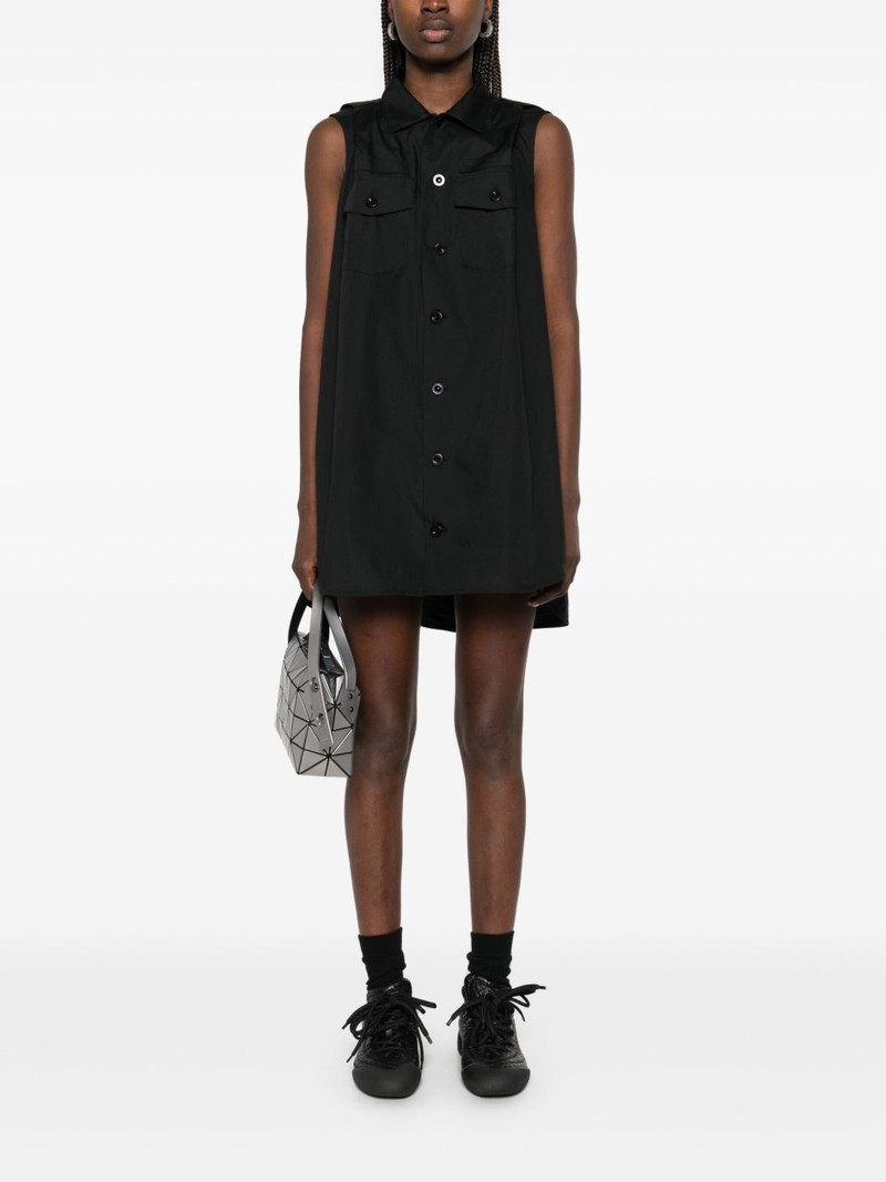 sacai sleeveless mini dress outlook