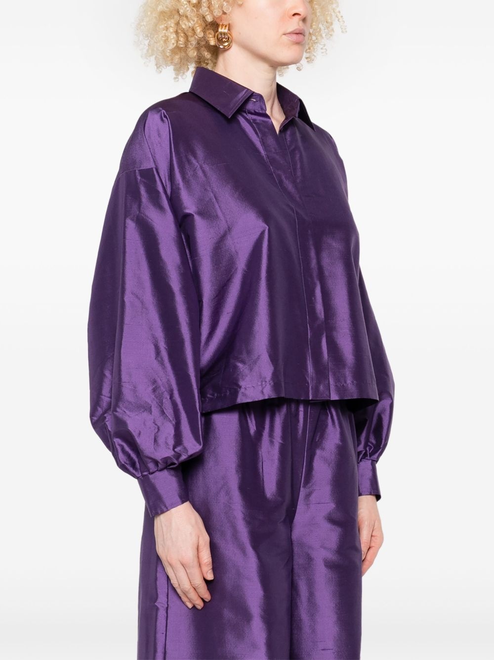 silk blouse - 3