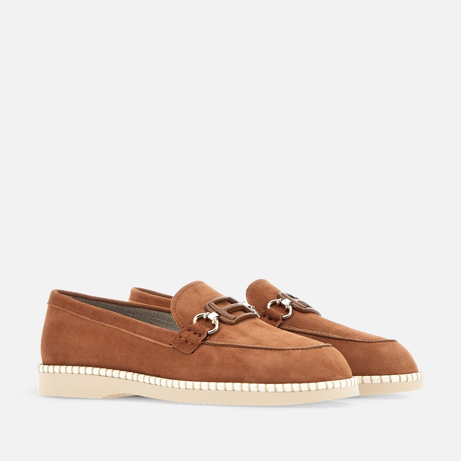 Deconstructed Loafers Hogan H642 Brown - 2