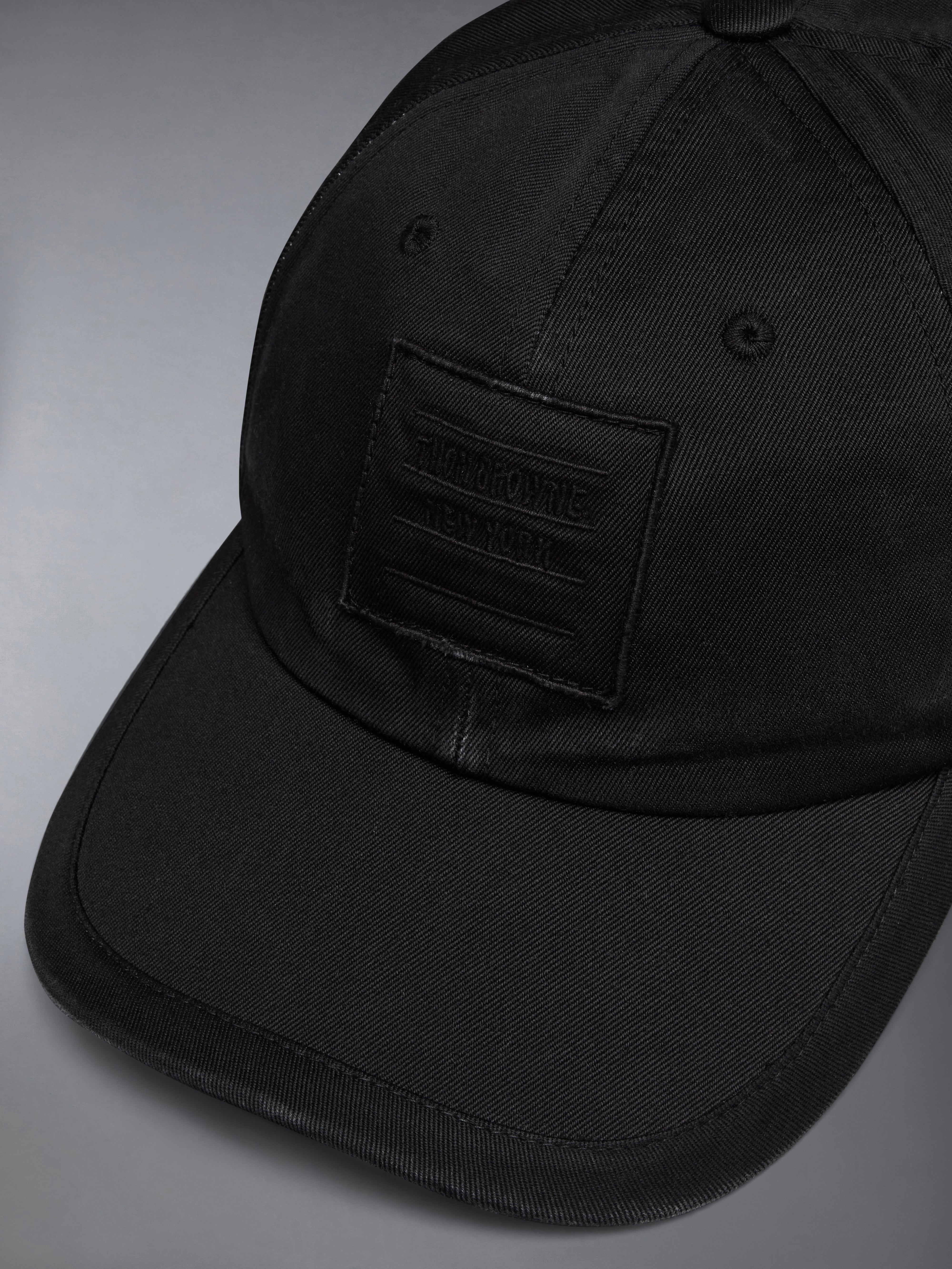 COTTON TWILL 6-PANEL BASEBALL CAP - 5