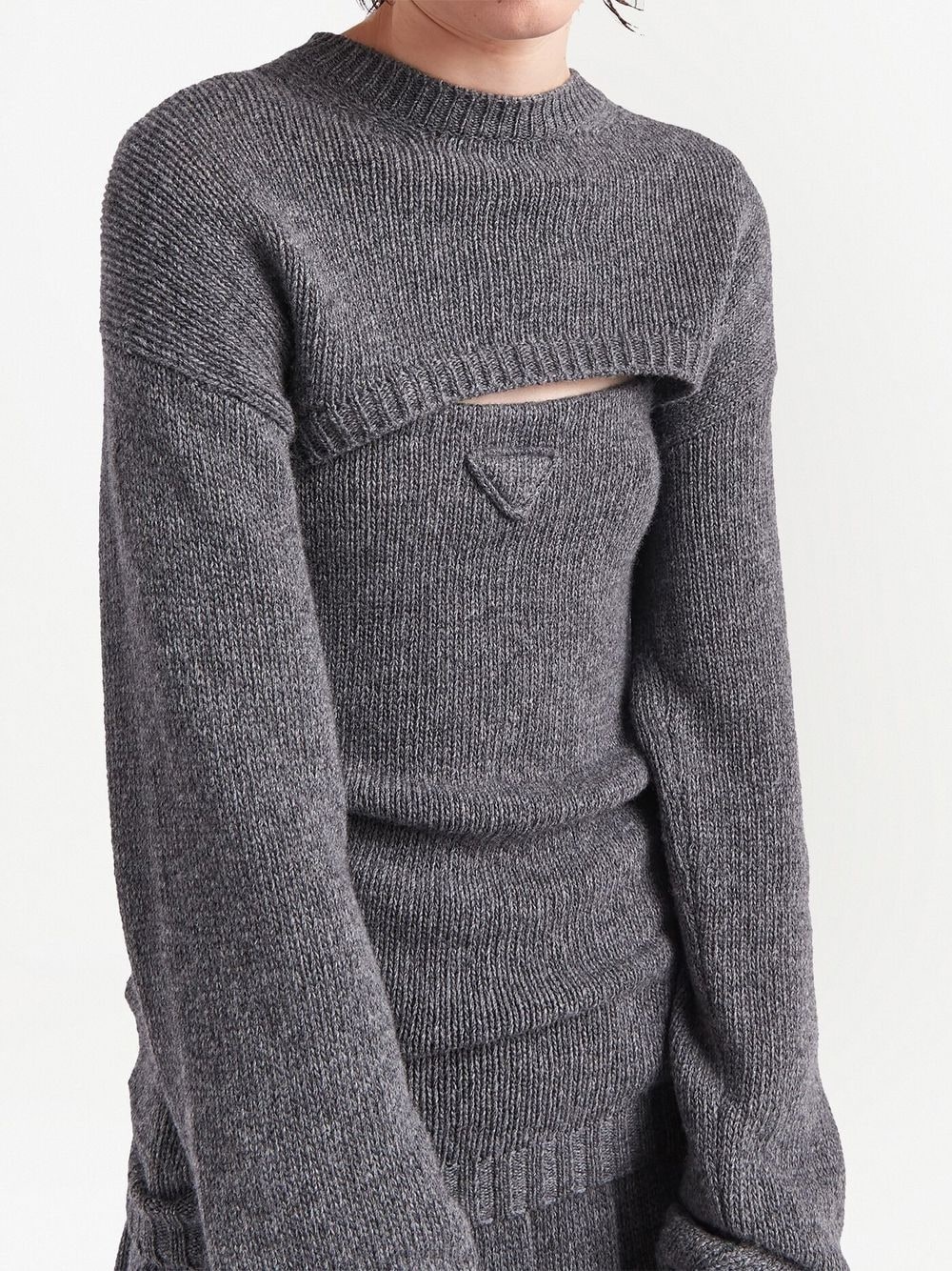 cut-out detail jumper - 4