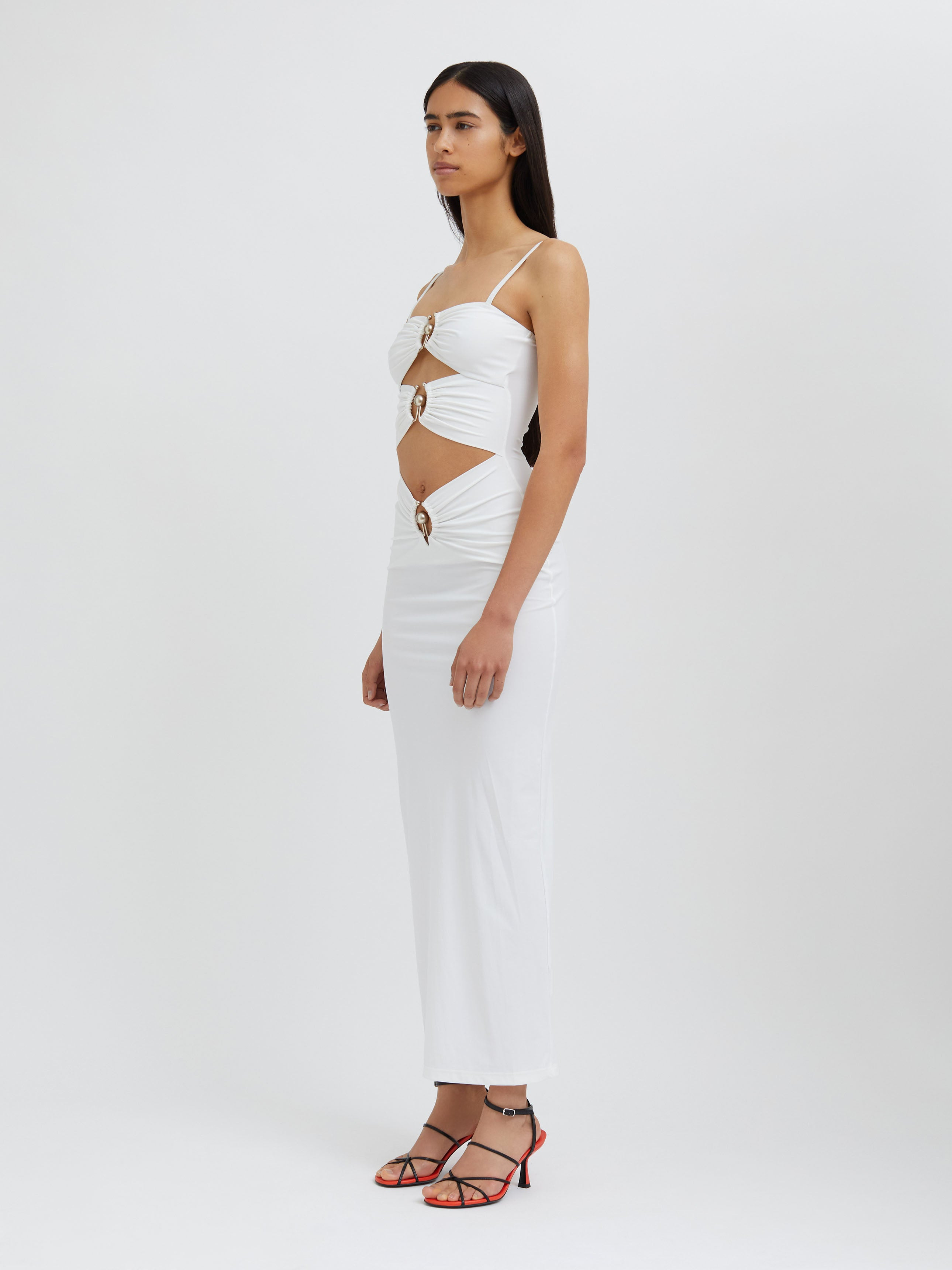 Pierced Orbit Column Dress - 5