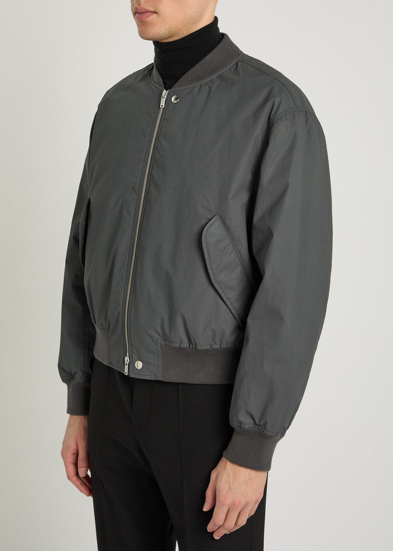 Jil Sander Jil Sander Padded Cotton-poplin Bomber Jacket outlook
