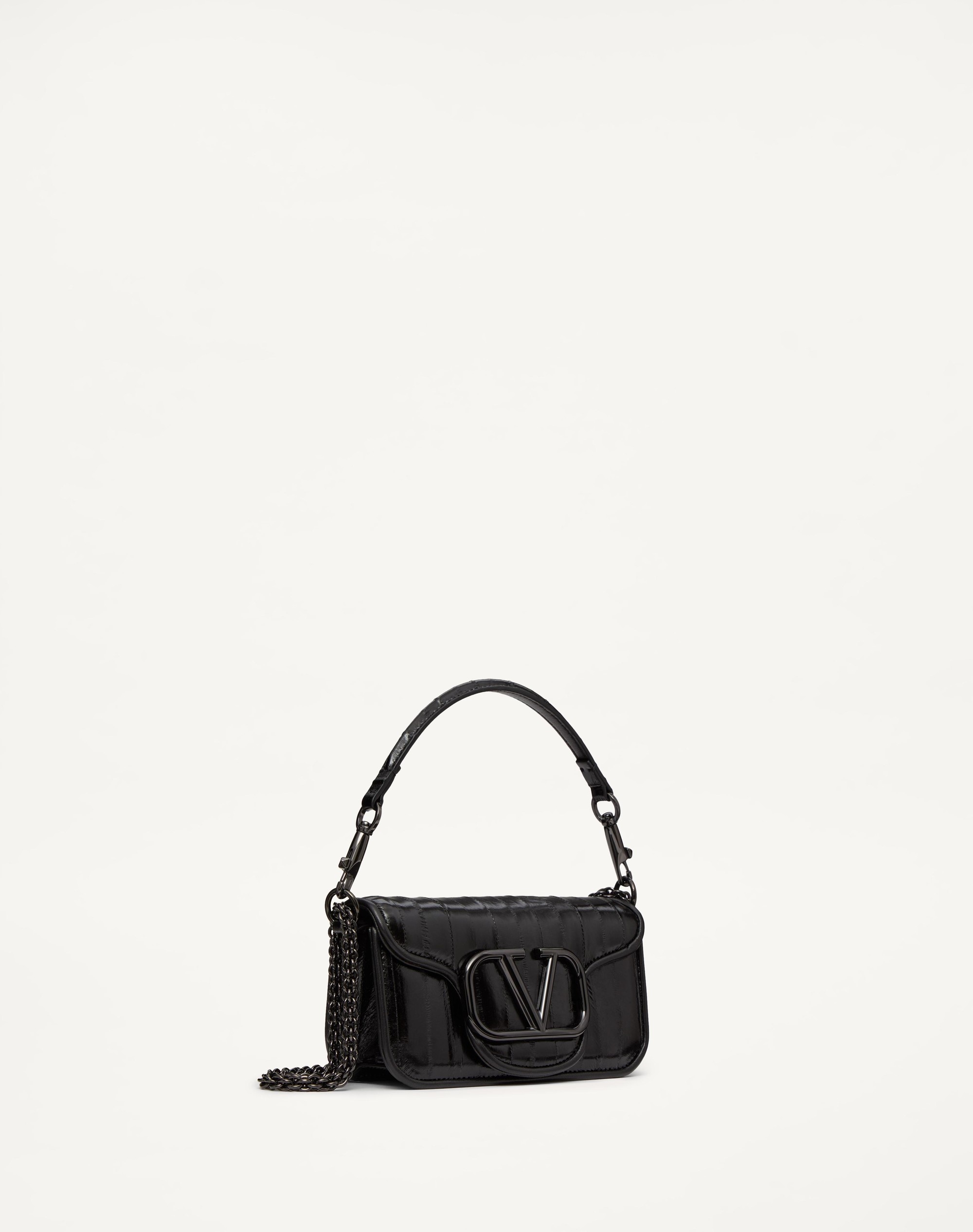 VALENTINO GARAVANI LOCÒ SMALL SHOULDER BAG IN EEL - 2