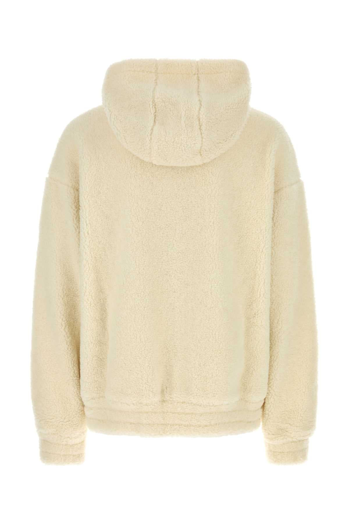 Gucci Men Ivory Teddy Sweatshirt - 2