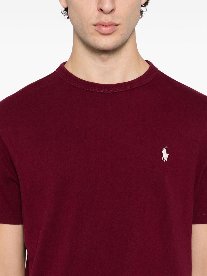 embroidered-logo cotton T-shirt 4