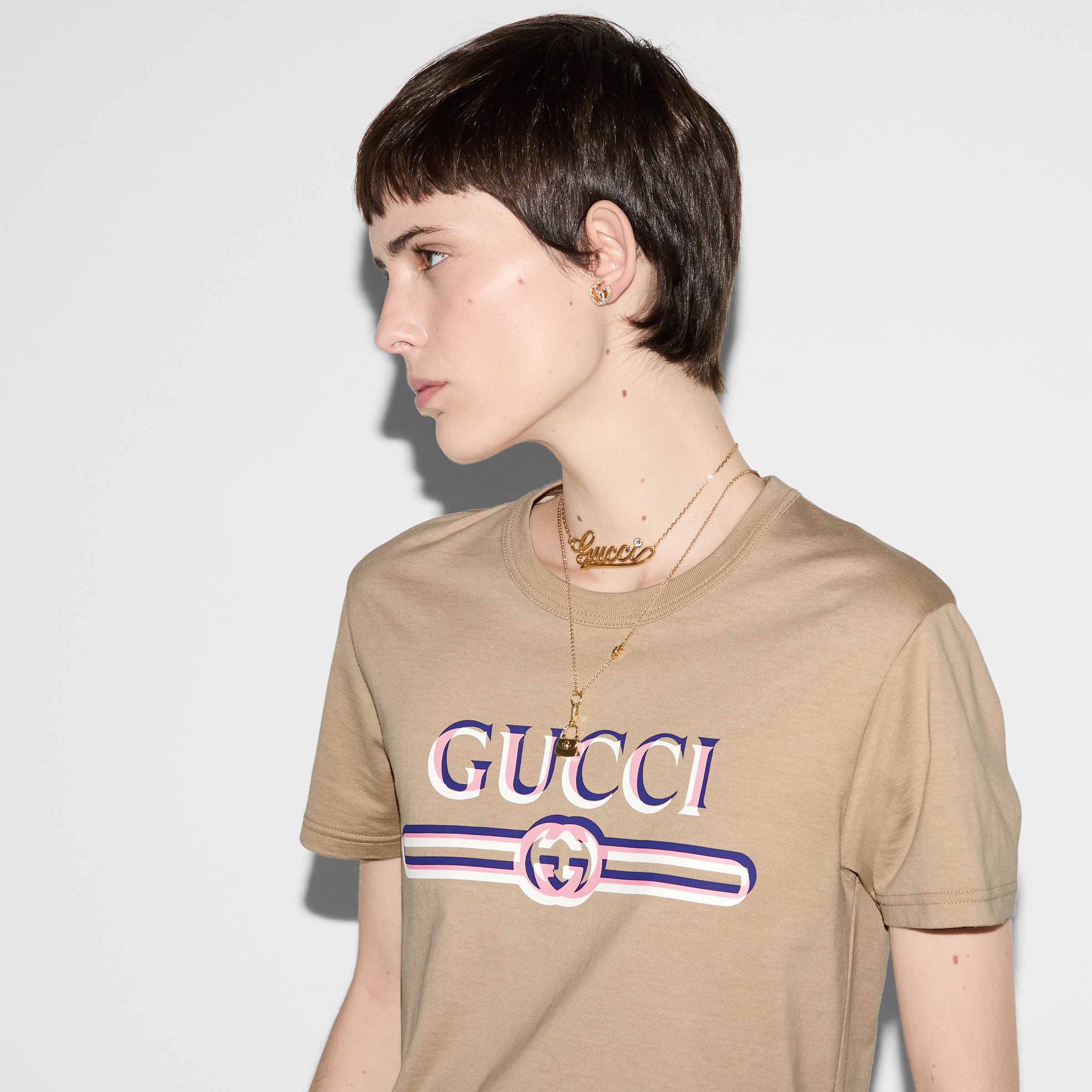 Printed cotton jersey T-shirt - 5