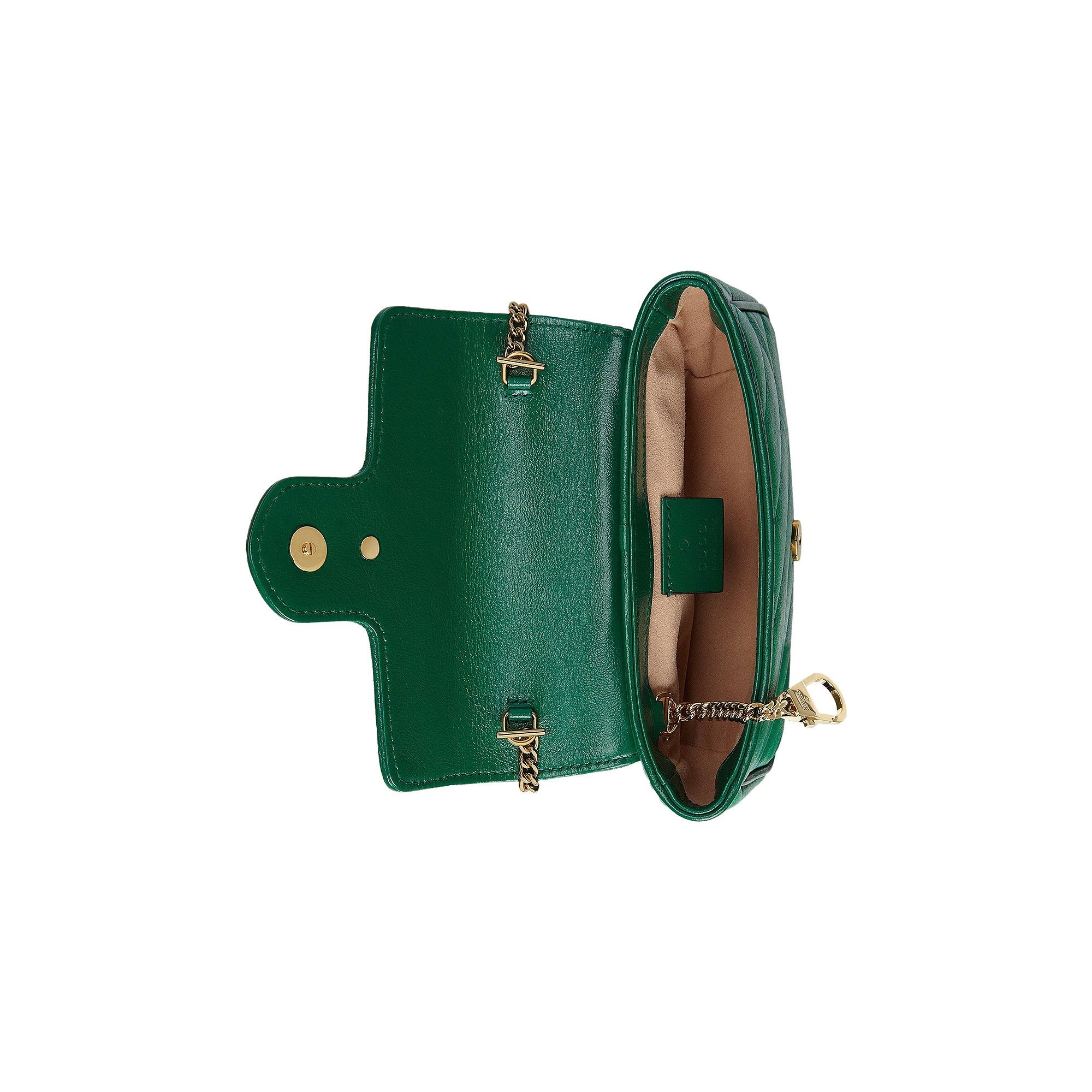 Gucci Super Mini Bag 'Green' - 3