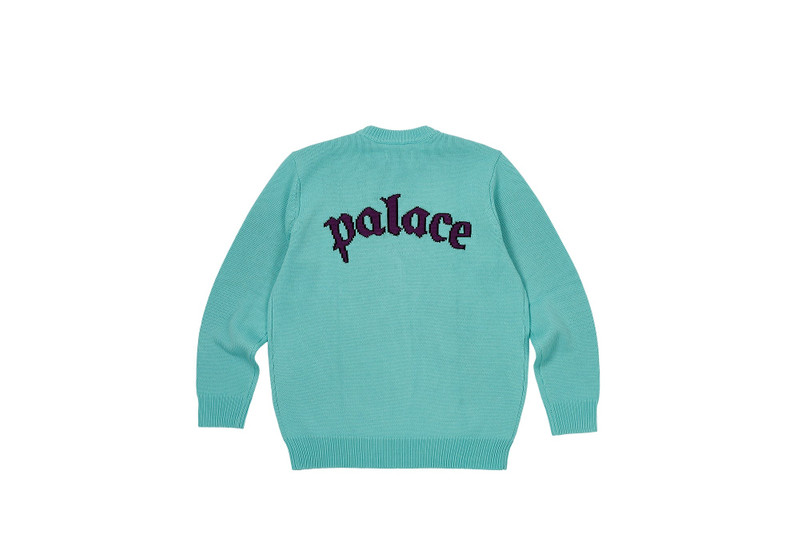 PALACE PALACE SPITFIRE KNIT BLUE outlook
