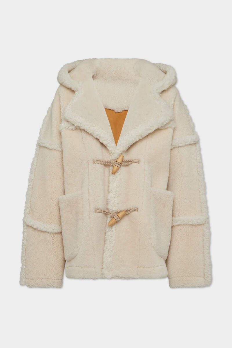 SHEARLING DUFFLE COAT 1
