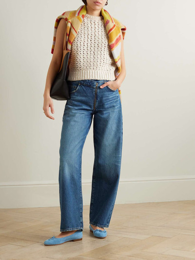 FRAME + NET SUSTAIN high-rise jeans outlook