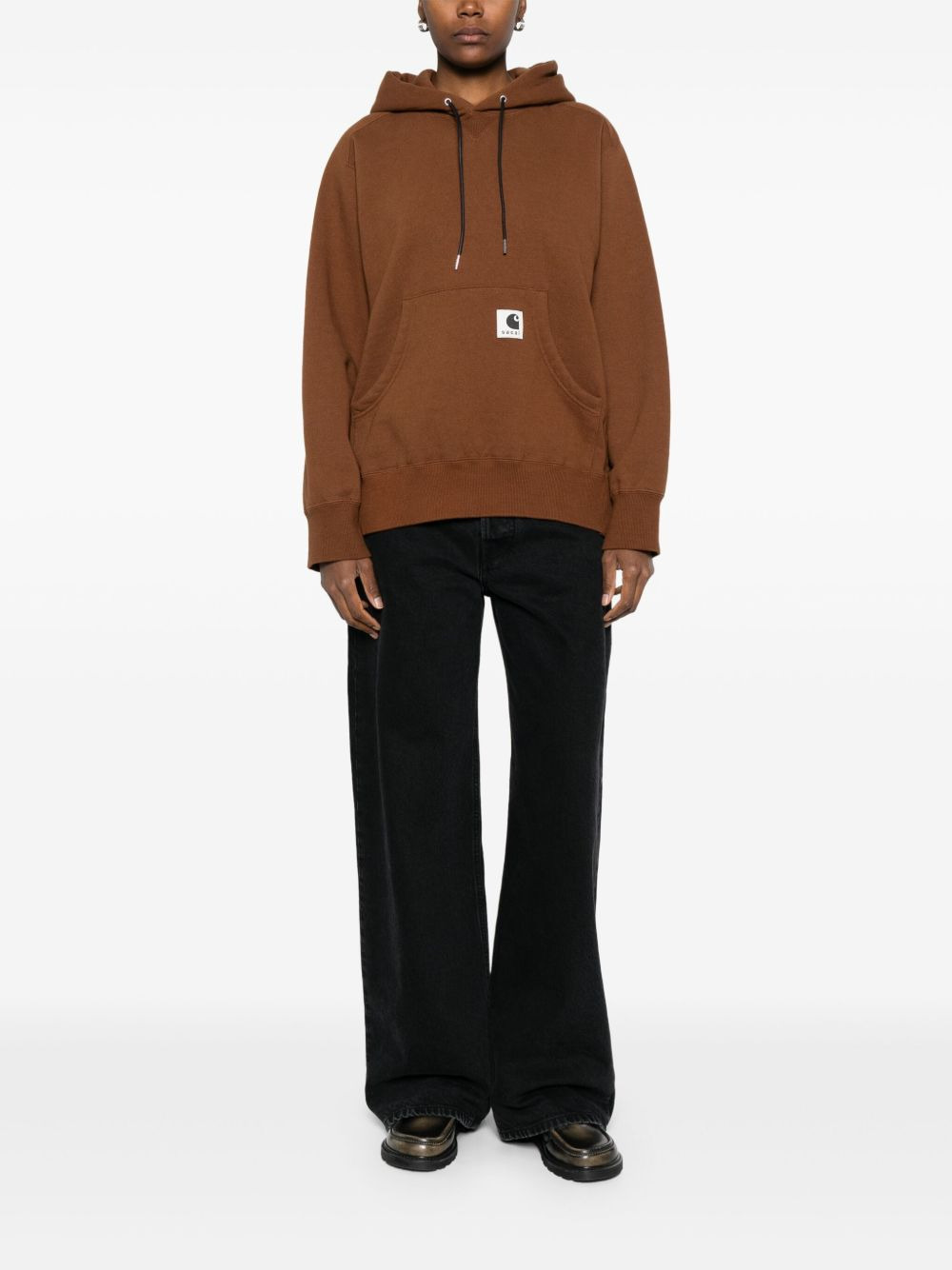 x Carhartt WIP pocketed hoodie - 2