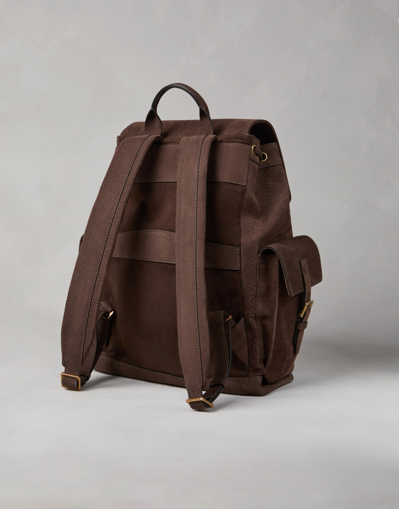 Brunello Cucinelli Nubuck city backpack outlook