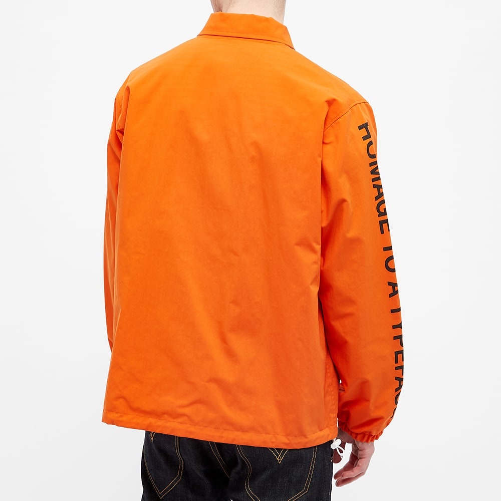 Junya Watanabe MAN Helvetica Reversible Printed Coach Jacket - 7