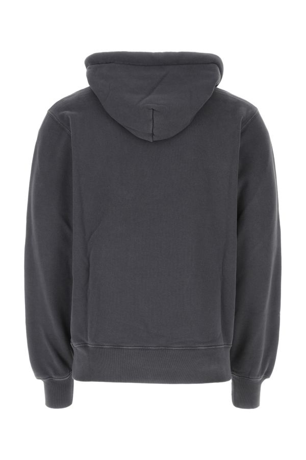 Charcoal cotton sweatshirt - 2