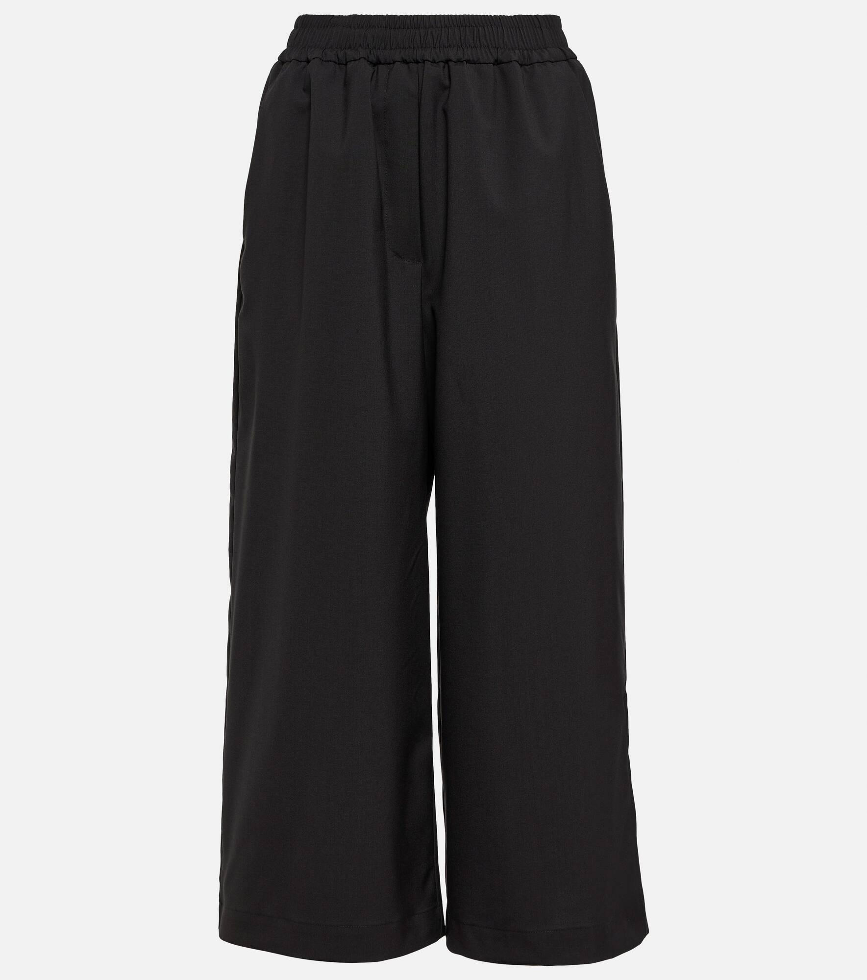 High-rise wool culottes - 1