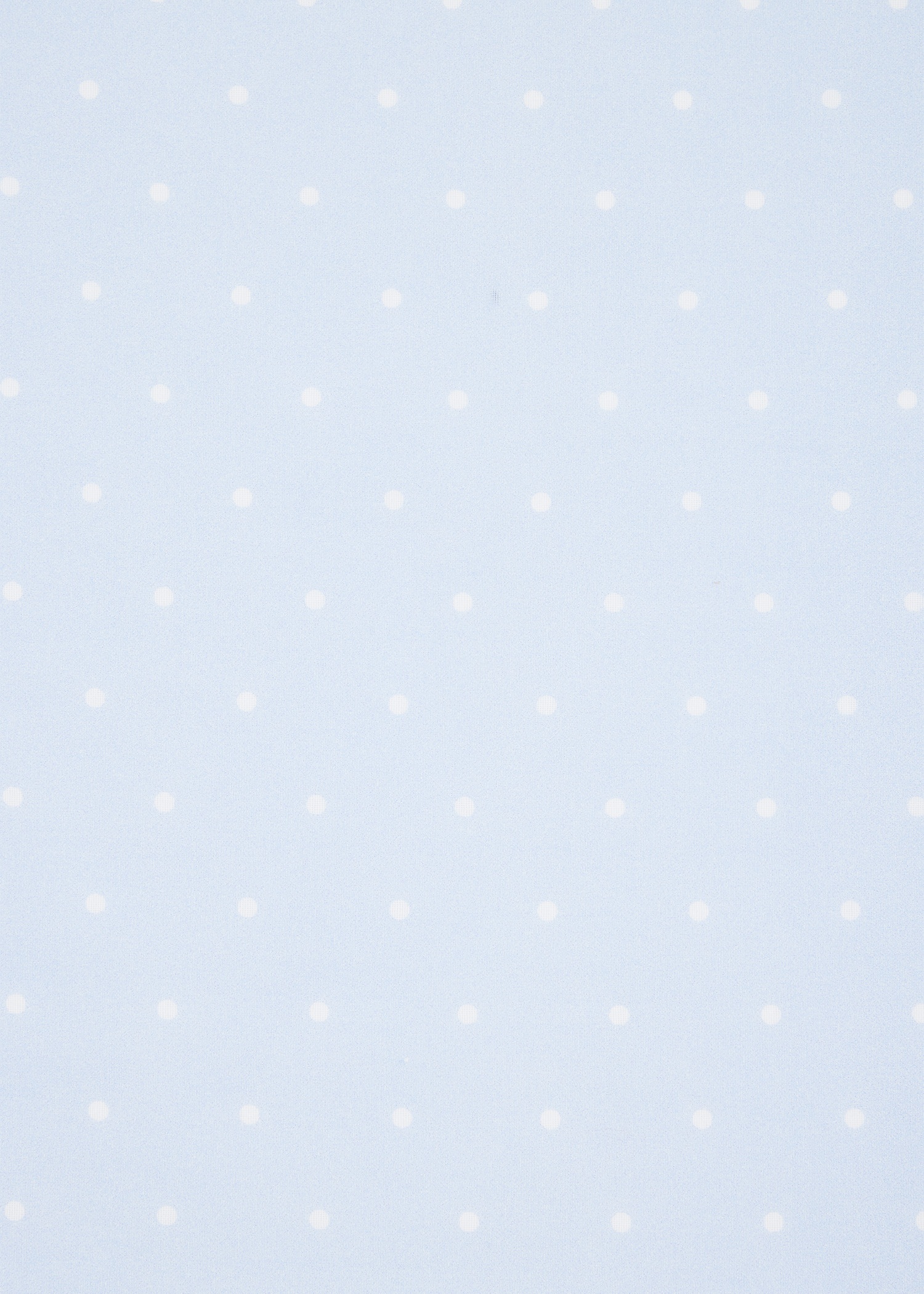 Light Blue Polka Dot Cotton Pocket Square - 3