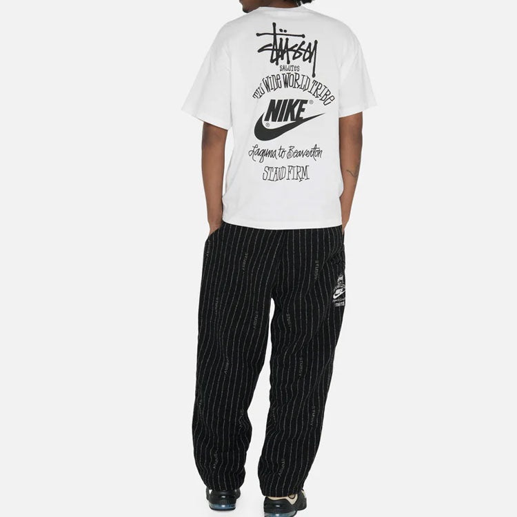 Nike x Stssy The Wide World Tribe TShirt (Asia Sizing) 'White' DV1775-100 - 4