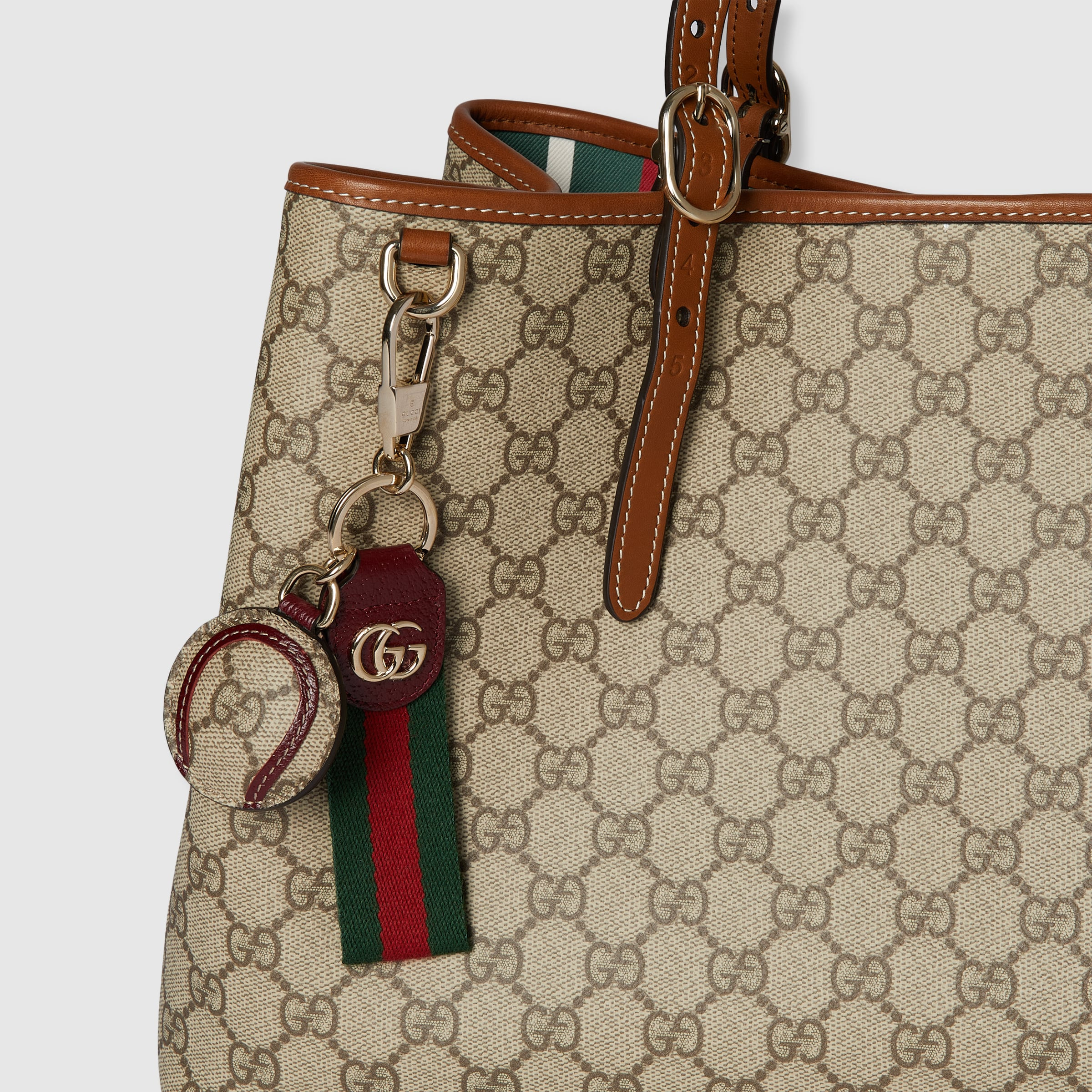 Gucci Tennis keychain with Web - 5