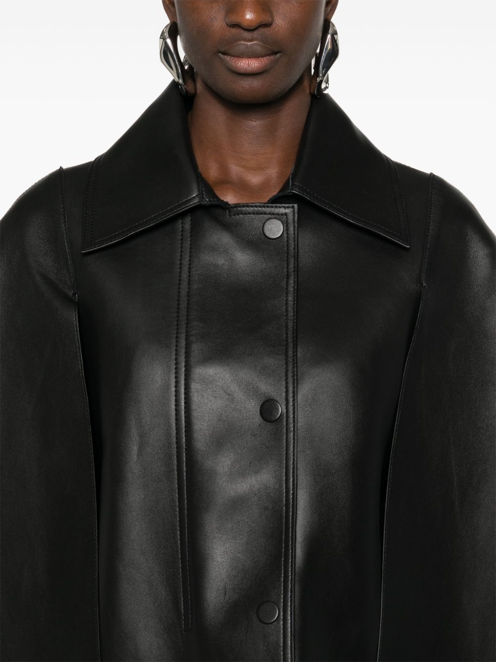 leather cape - 5