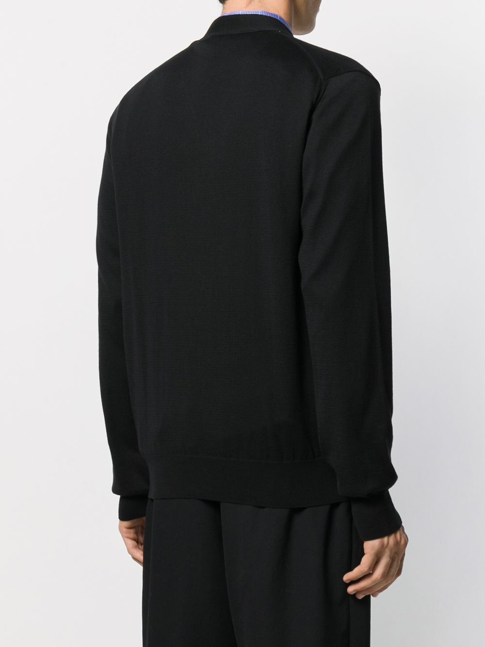 Heart logo V-neck cardigan - 4