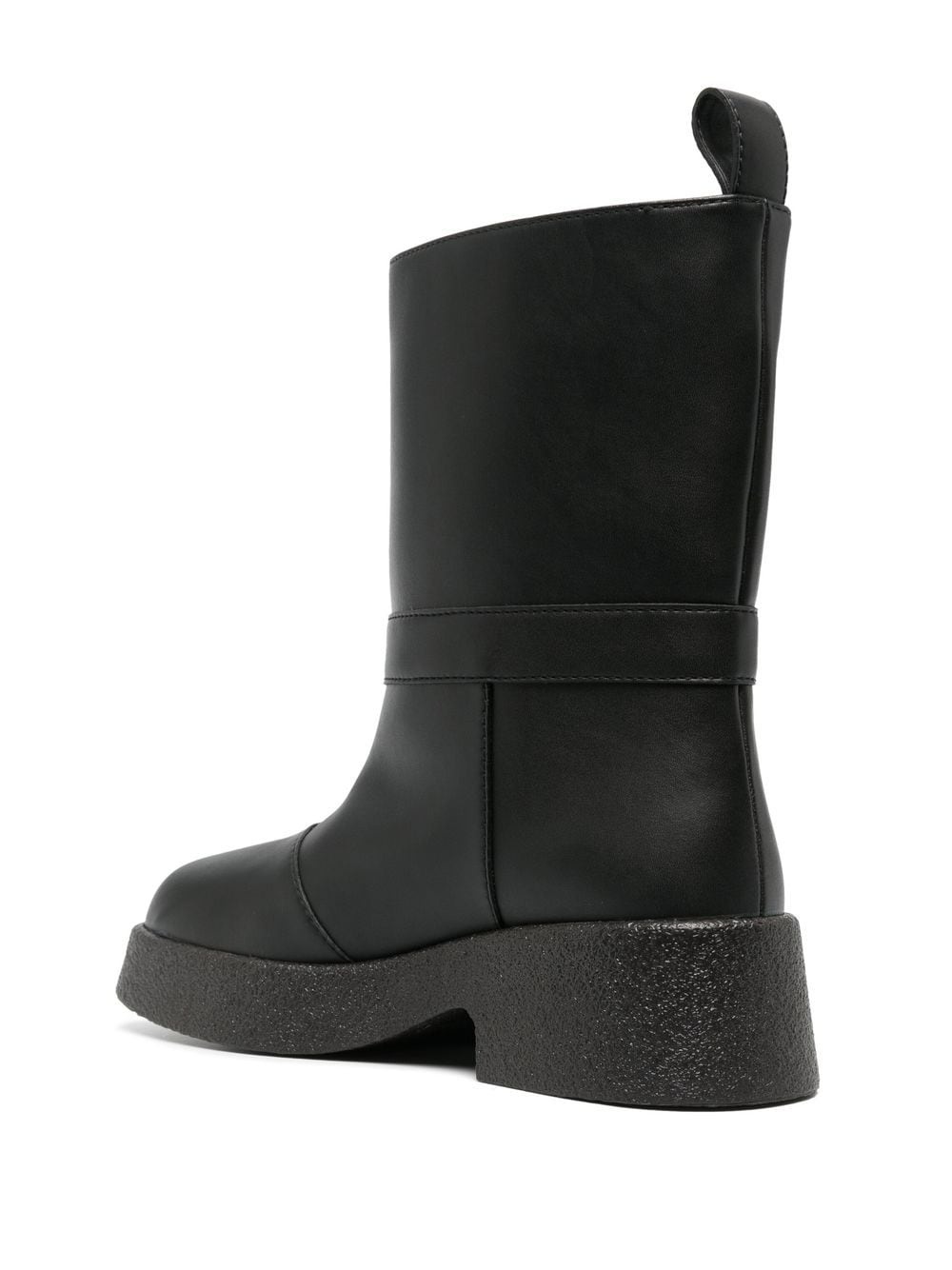 debossed-logo detail boots - 3