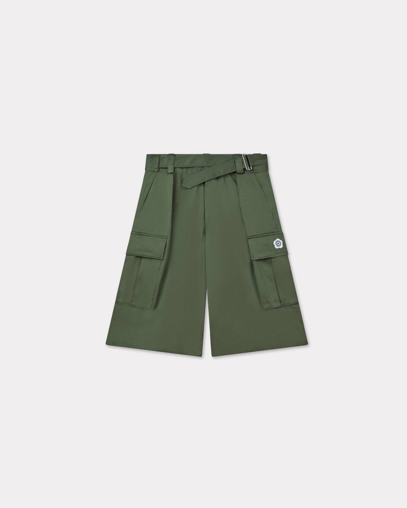 'Boke Flower 2.0' army cargo shorts in cotton 1