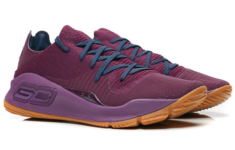 Under Armour Curry 4 Low 'Merlot' 3000083-500 - 2