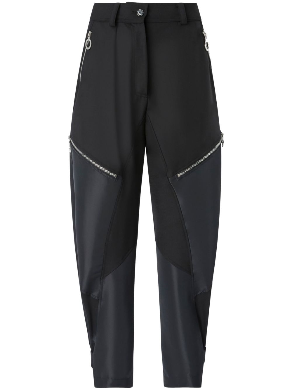 zipped-pocket trousers - 1