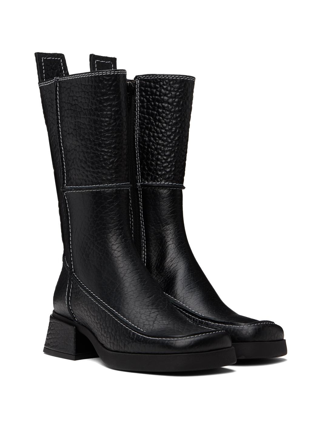 【関税込み】Miista ブラック Alzira ブーツ MIISTA Black Alzira Boots | REVERSIBLE
