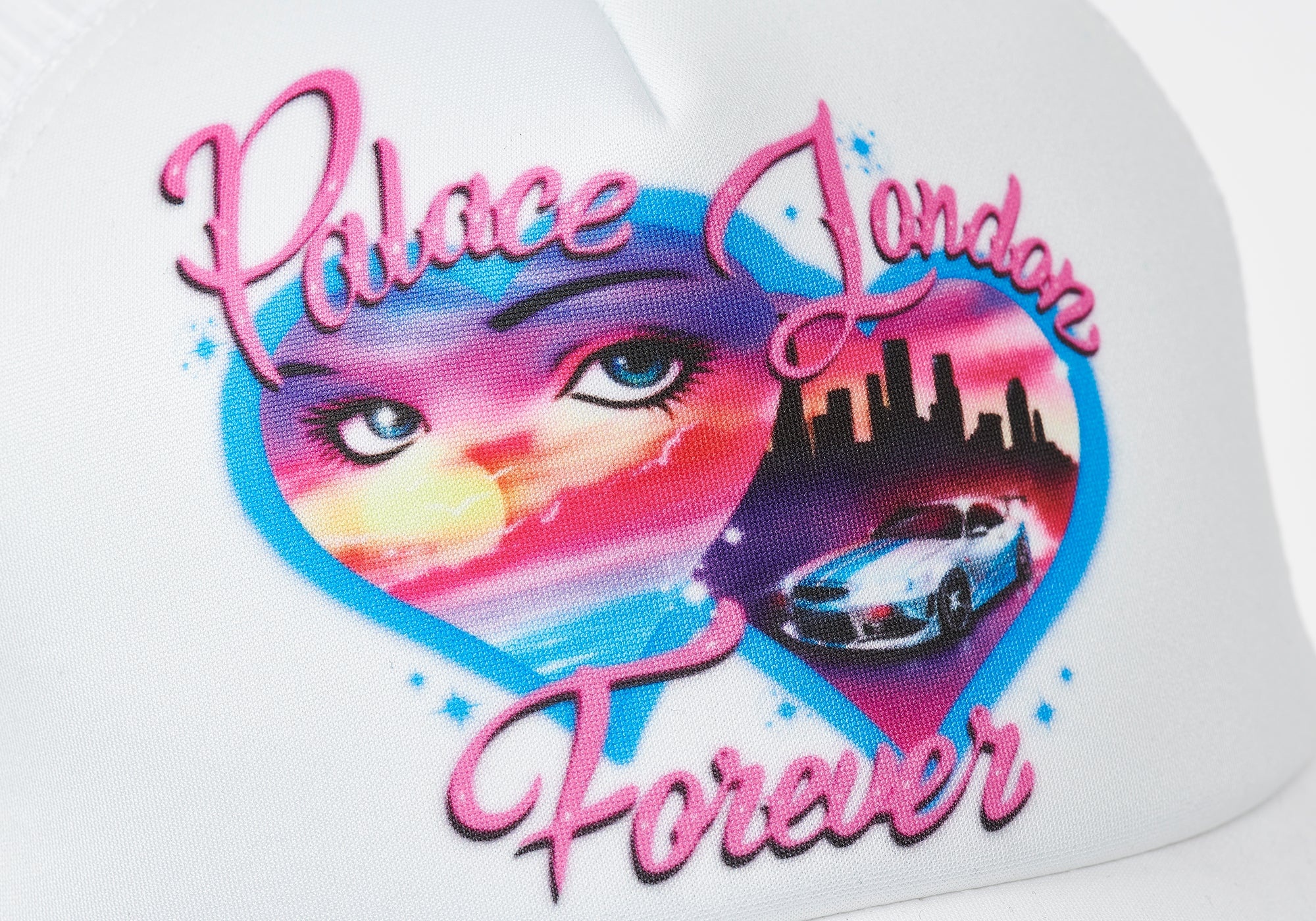 PALACE FOREVER TRUCKER WHITE - 3