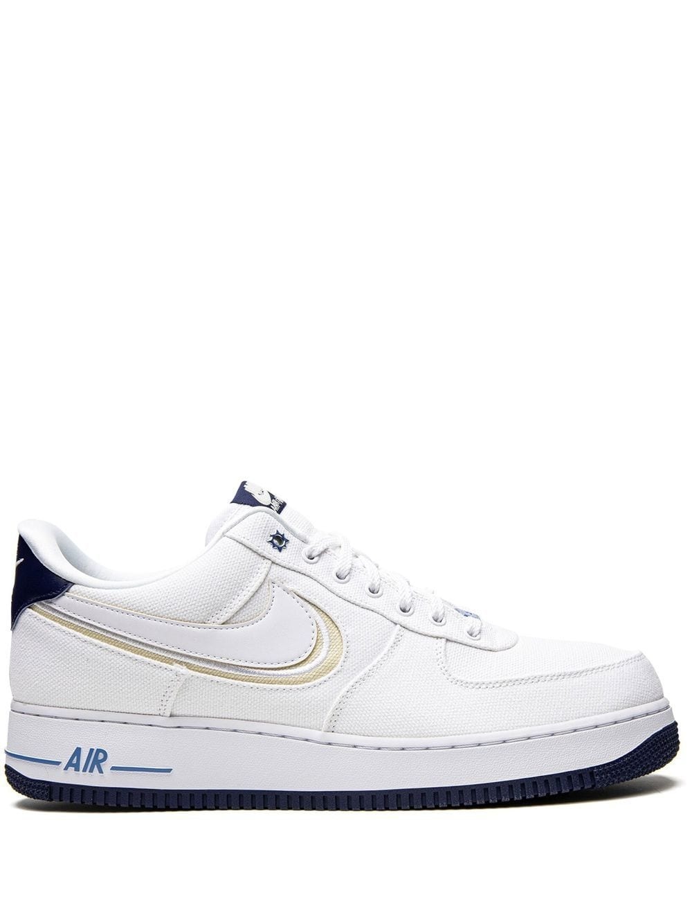 Air Force 1 PRM "White/White Fossil/Blue Void" sneakers - 1