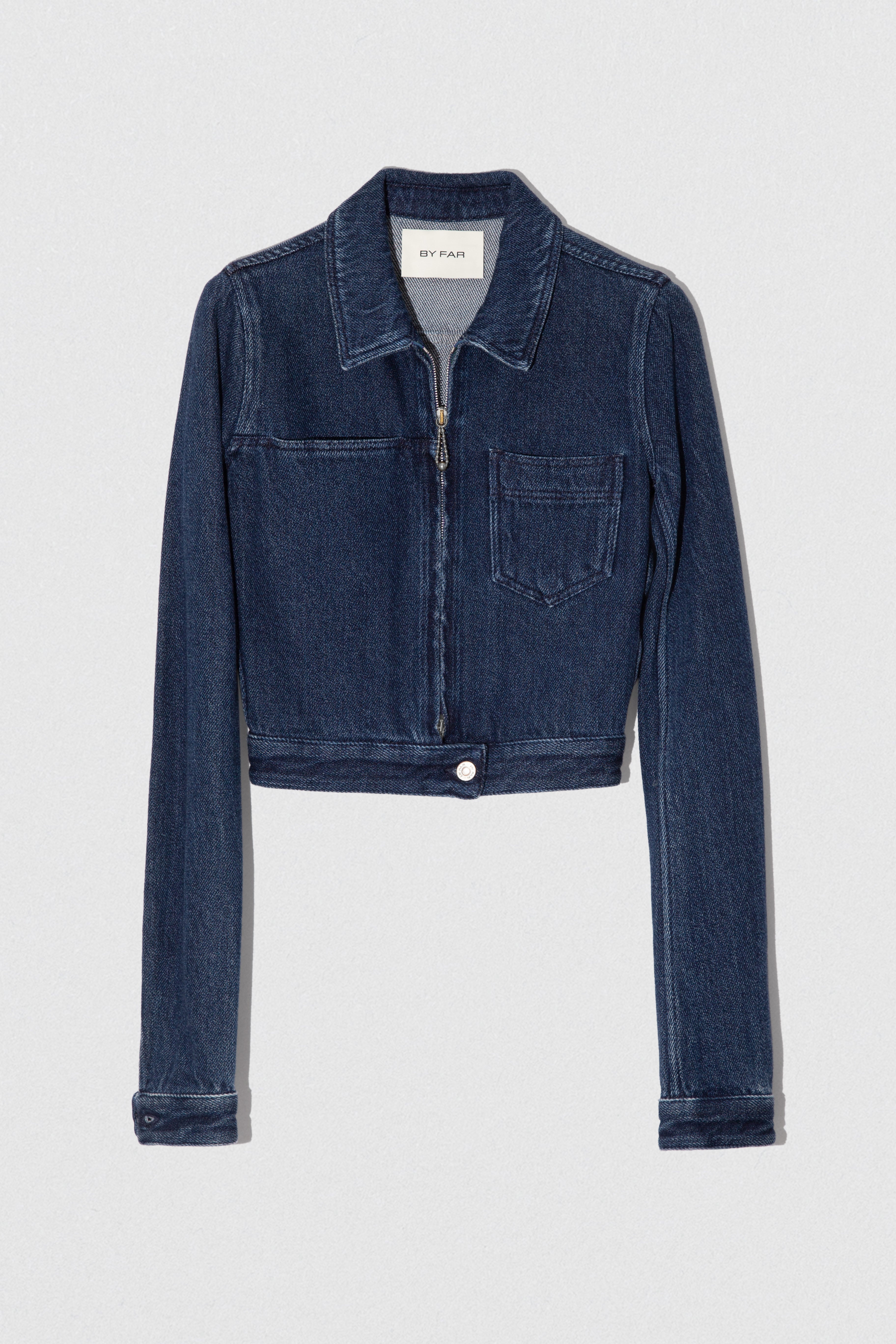 D DENIM JACKET INDIGO DENIM - 1