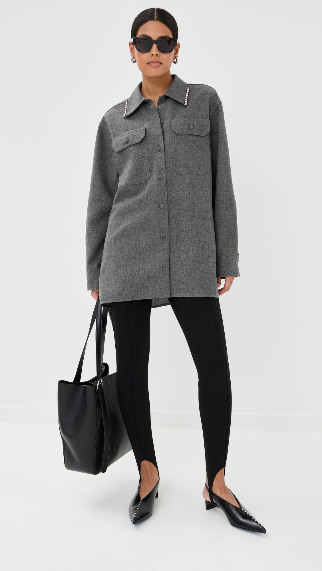 Wool Canvas Shirt - 4