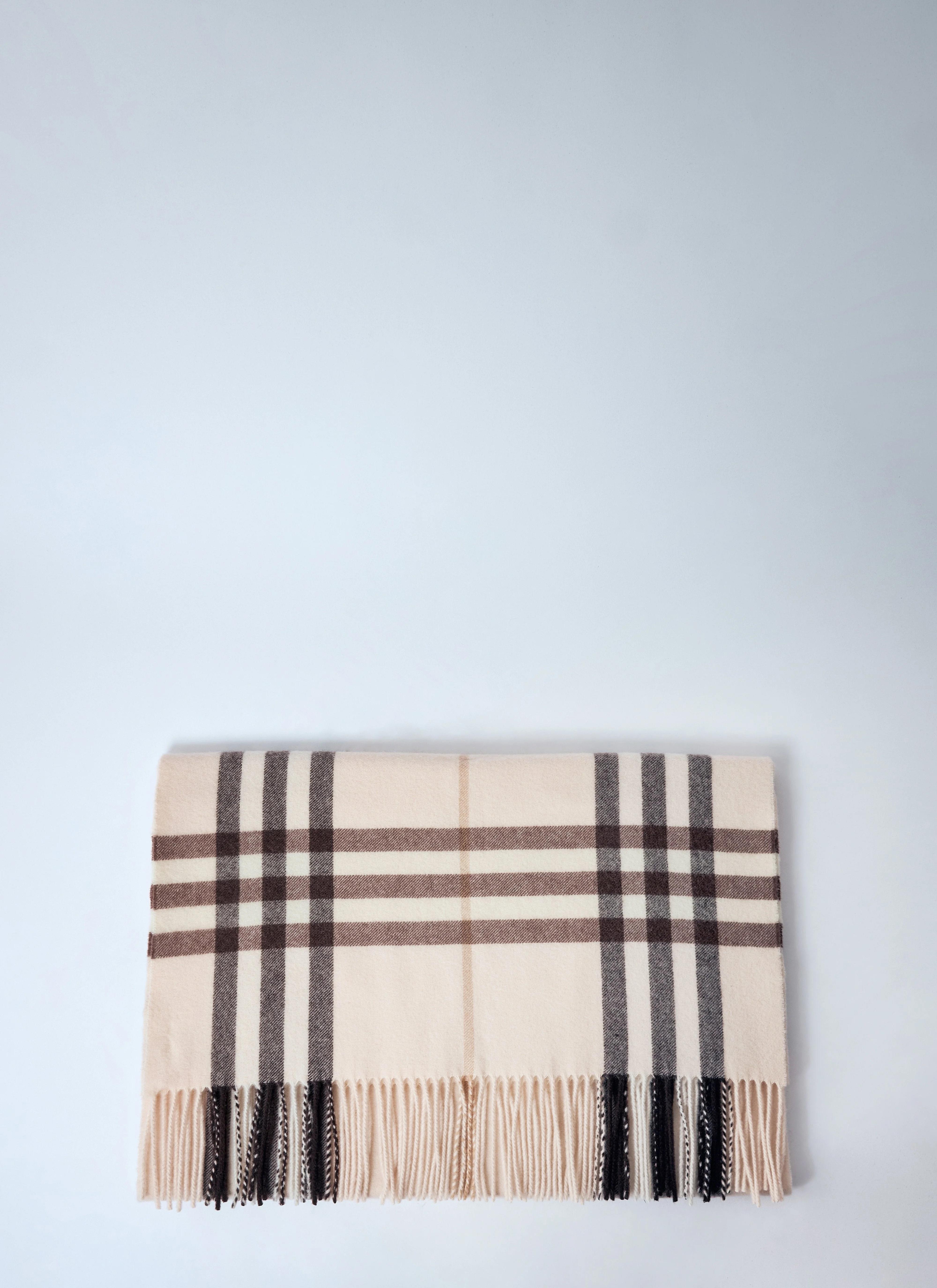 Burberry Women Wide Check Cashmere Scarf - 1