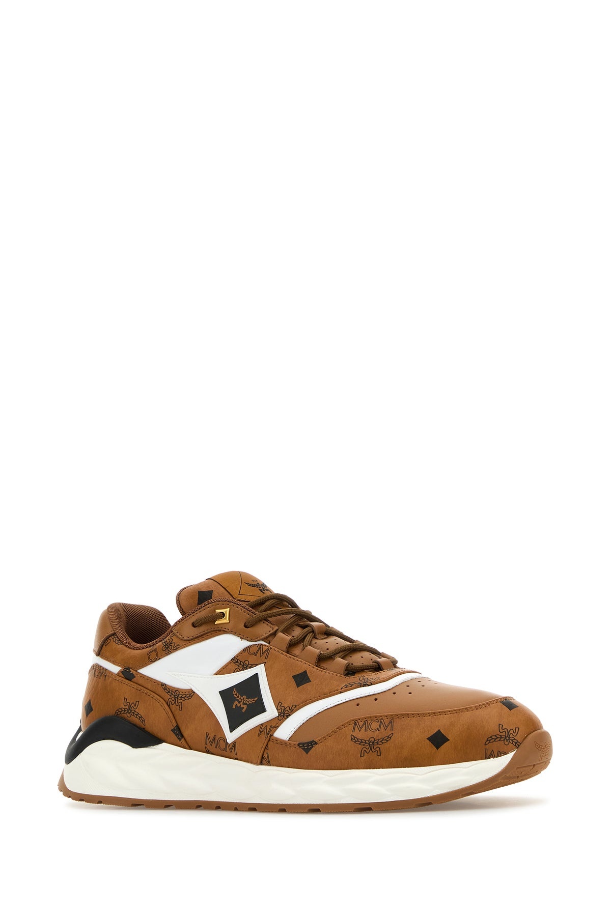 Multicolor canvas and leather Skywander sneakers - 2